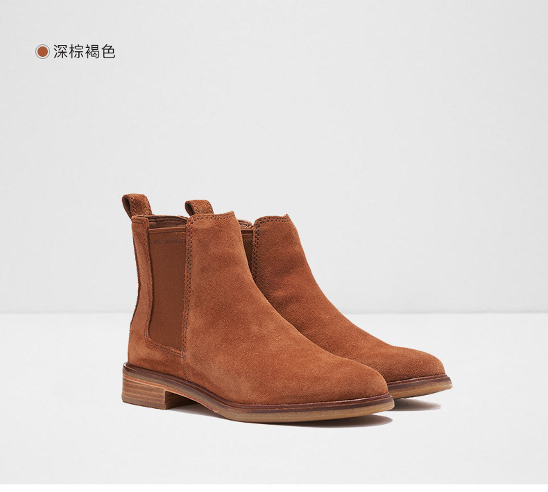 限尺码 Clarks 其乐 Clarkdale Arlo 女式切尔西靴短靴 ¥317