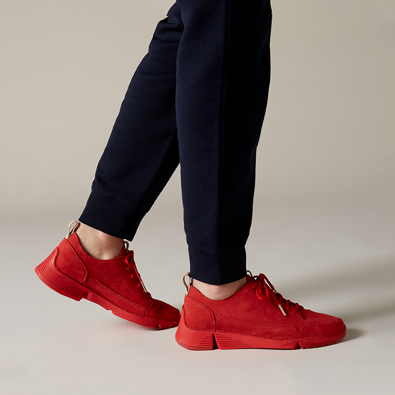 clarks tri spark red