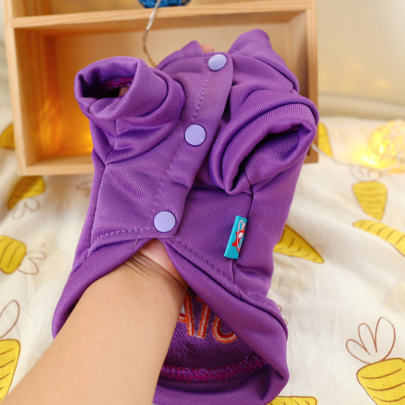 Quần áo thú cưng Teddy Bomei chó con chó nhỏ quần áo thêu áo len trùm đầu chó mùa xuân và mùa thu mèo con hoodie - Quần áo & phụ kiện thú cưng quần áo cho chó mèo
