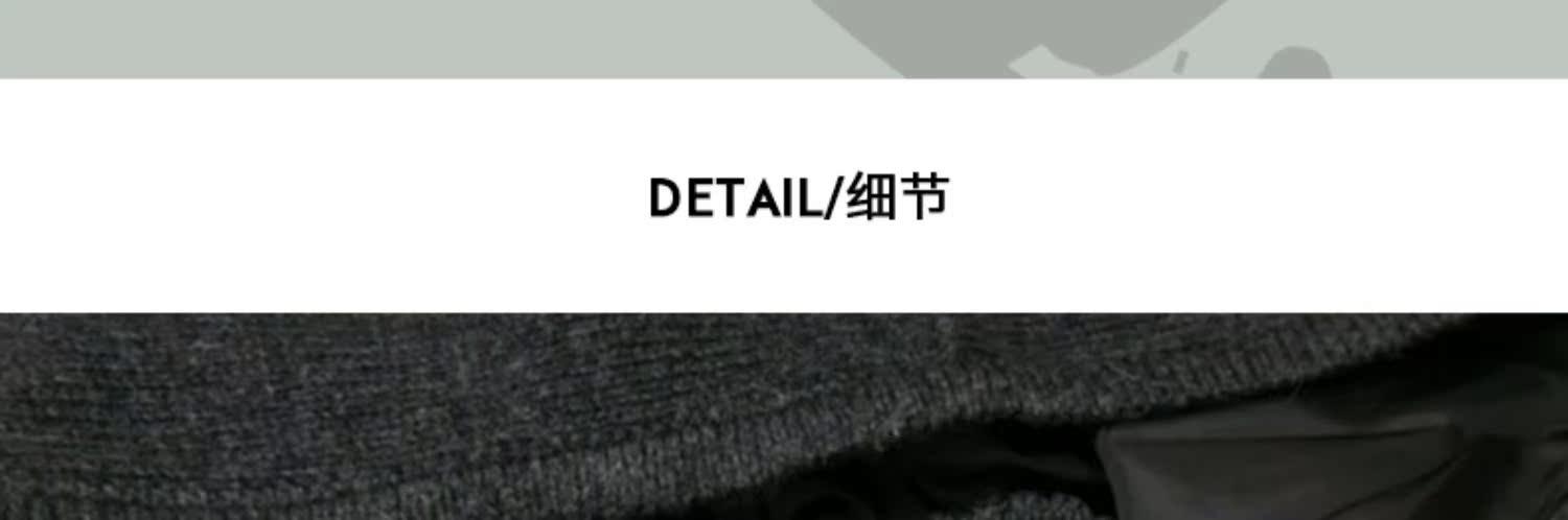 Áo khoác nam chính hãng Armani / Armani Logo EA7 Áo len len trùm đầu cho nam Áo len giản dị - Cardigan thoi trang nam dep