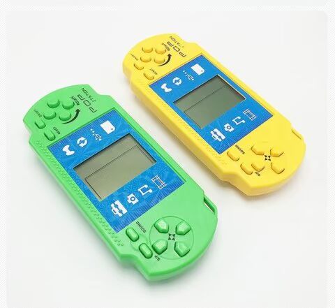 Tetris trò chơi điều khiển cầm tay psp dạ quang cổ điển hoài cổ trẻ em đồ chơi giáo dục giải phóng mặt bằng máy cầm tay chơi game