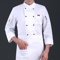 Белый лонгслив, фартук