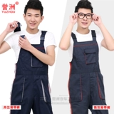 Осенний демисезонный модный износостойкий комбинезон, в корейском стиле, большой размер