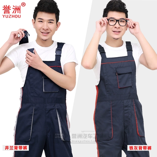 Осенний демисезонный модный износостойкий комбинезон, в корейском стиле, большой размер