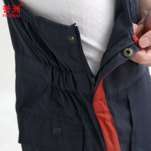 Осенний демисезонный модный износостойкий комбинезон, в корейском стиле, большой размер