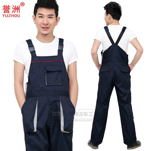 Осенний демисезонный модный износостойкий комбинезон, в корейском стиле, большой размер