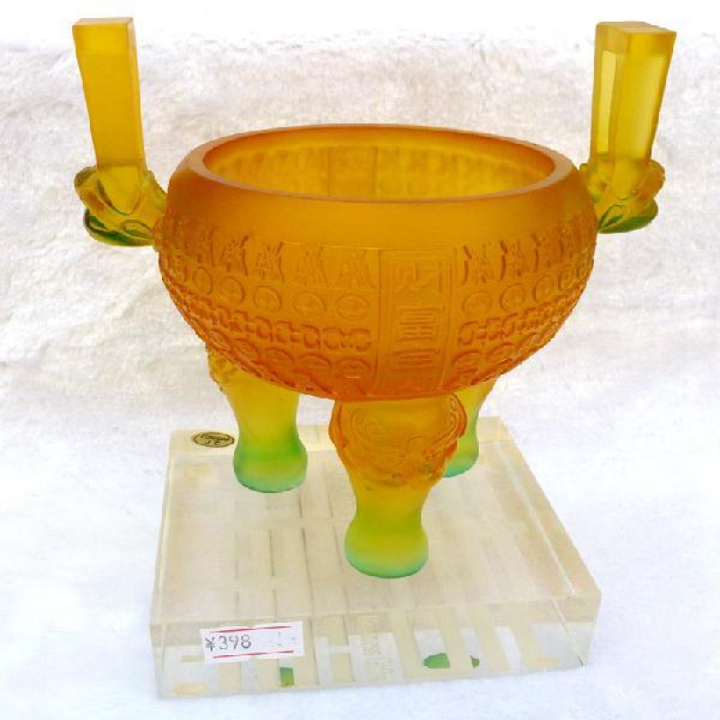 Enterprise Opening Ceremony Integrity Crystal Ding Ornament Home Decoration Craft Gift Ornament Business Gift Glass Cup