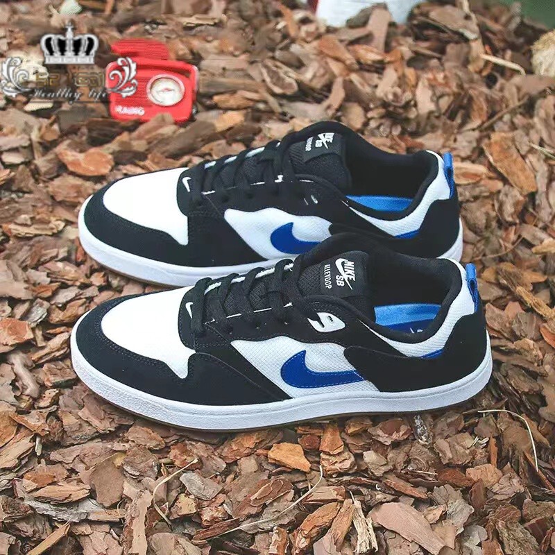 Nike Sb Alleyoop Men's Lightweight Wear-Resistant Low-Top Sneakers Sports Casual Shoes Cj0882-104