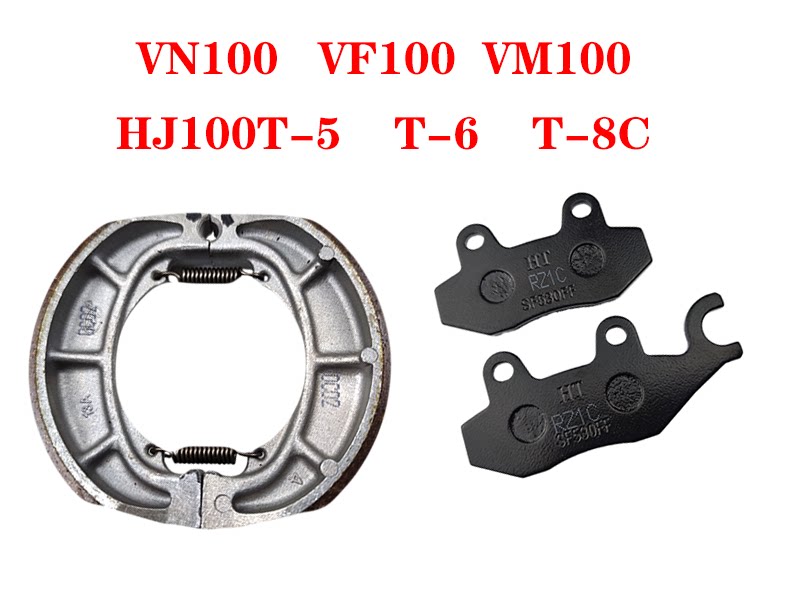 VM100 VN VF100 HJ100T-5A 6A 8C front disc brake block for brake