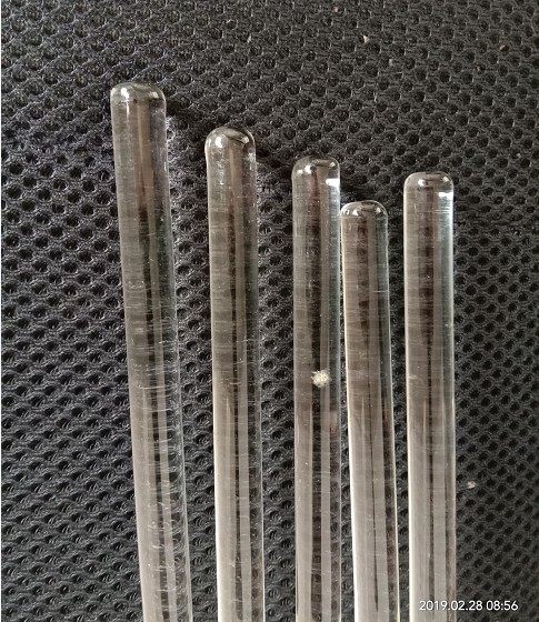 (Senfei Experimental Consumables) Glass Rod Stirring Rod Beaker Stirring Rod Diameter 8-10MM * 30cm Long
