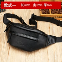 Стиль - черный (передняя часть, окружающая настоящую коровьую голубую/назад на задней части оксфордской ткани) страхование страхования материалов для доставки.