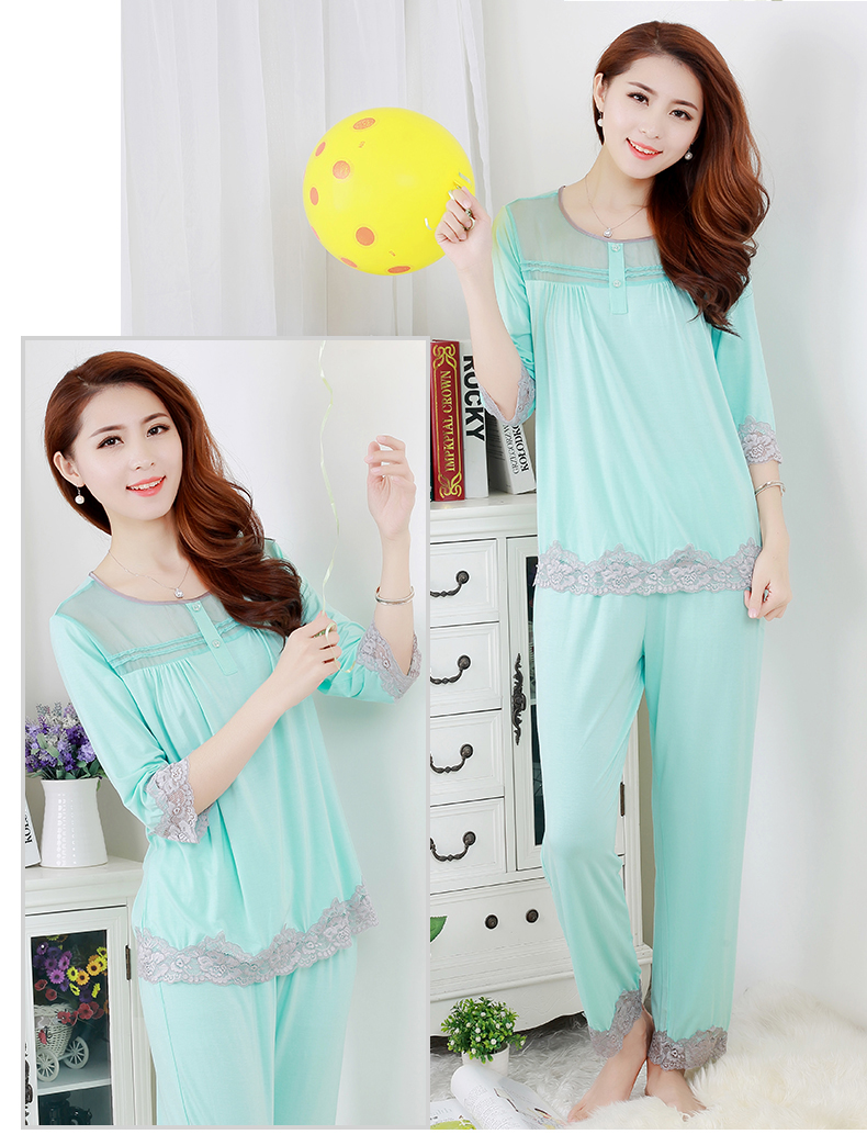 Pyjama pour femme        à manches - Ref 2994834 Image 25