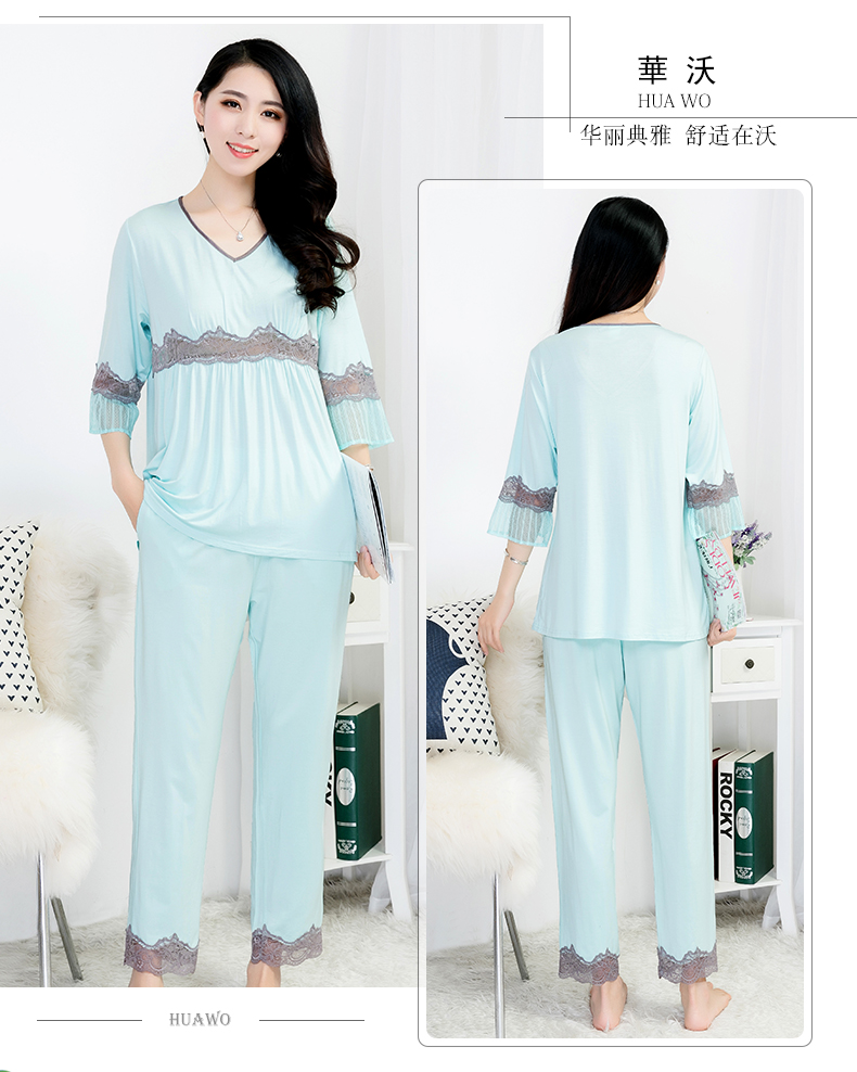 Pyjama pour femme        à manches - Ref 2994834 Image 33