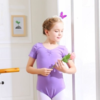 09 Хлопковый корпус фиолетовой рукав