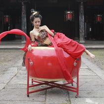 Mr. Qin You Could 16-inch 18 inch 24-inch 1 m 1 2 m drums hong gu header level buffalo leather drum wei feng gu instrument