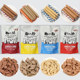 Dog Man Gourmet Ibu Dog Sausage, Ham Sausage, Beef, Chicken, Duck, Cod, Pet Snack and Reward with Rice