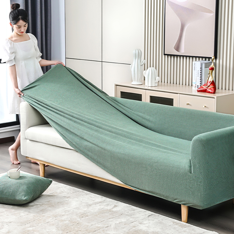 Elastic sofa cover all-inclusive universal cover four seasons anti-cat scratch simple modern sofa full cover towel cloth without measurement