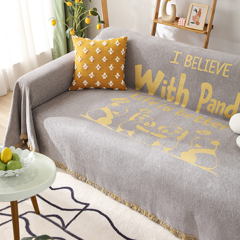Anti-cat grip sofa cover full bag Mighty Cover Brief modern ins Wind Four Seasons universal dust-proof sofa cover cloth towels