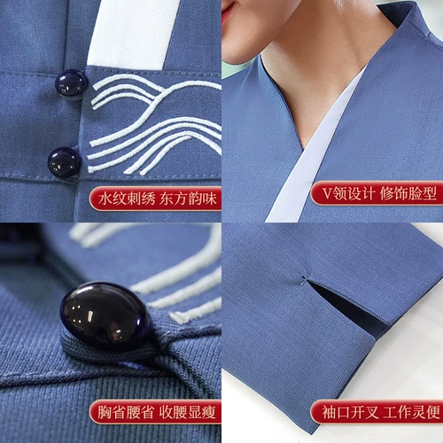 Китайский отель с короткими рукавами.