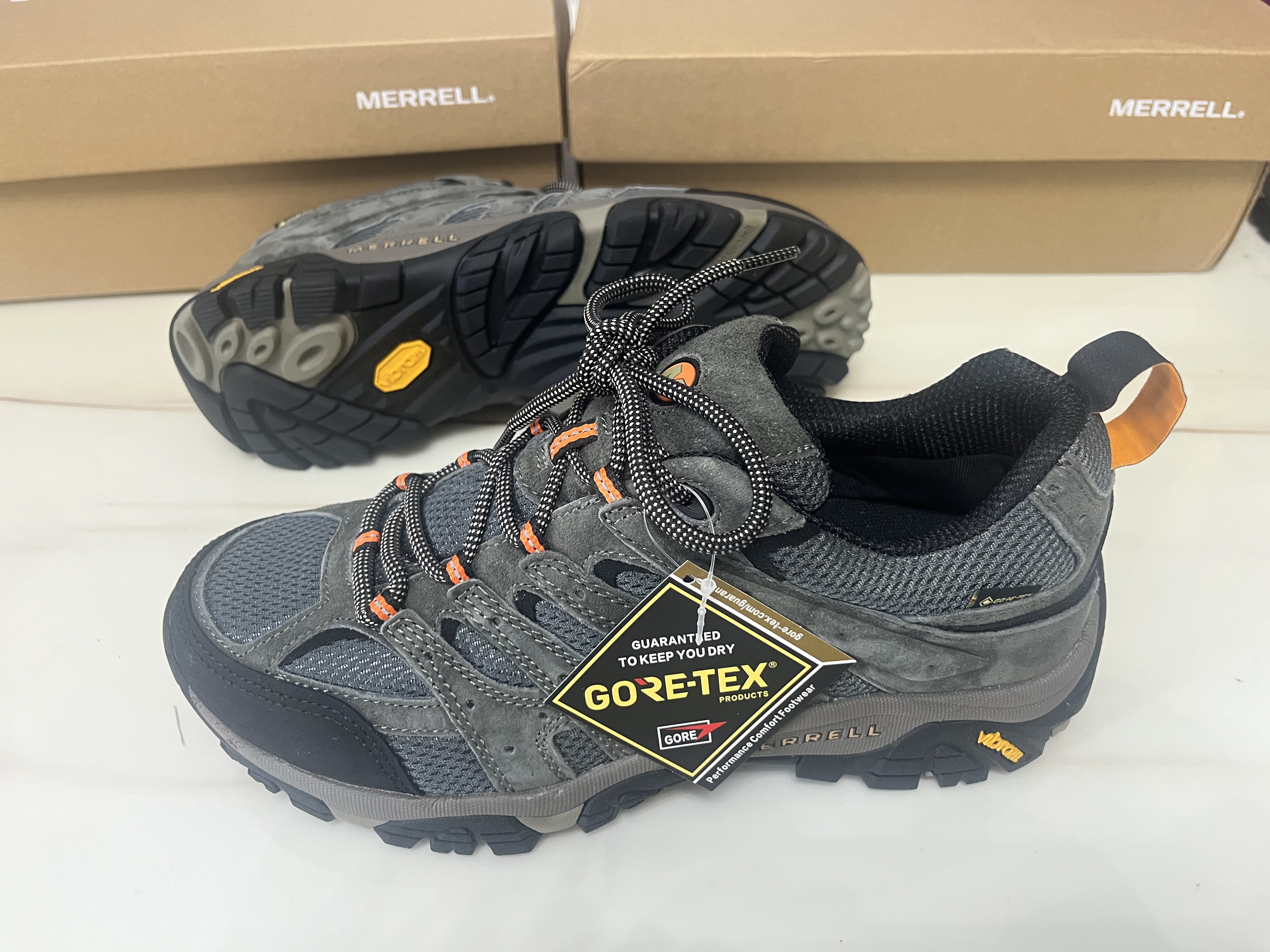 2025 Merrell MOAB уличная водонепроницаемая нескользящая теплая походная обувь для кемпинга, путешествий, походная обувь для мужчин