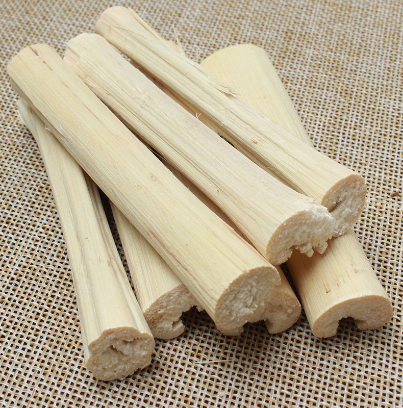 20 years rabbit molar stick Chinchilla Rabbit Hamster Guinea pig snack Sweet bamboo 500g National molar