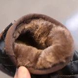 Детские зимние флисовые удерживающие тепло сапоги, 2025 года, мягкая подошва