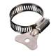 Hose hoop stainless steel handle type hoop clamp water pipe trachea hose clamp fixed buckle joint twist buckle ring frame