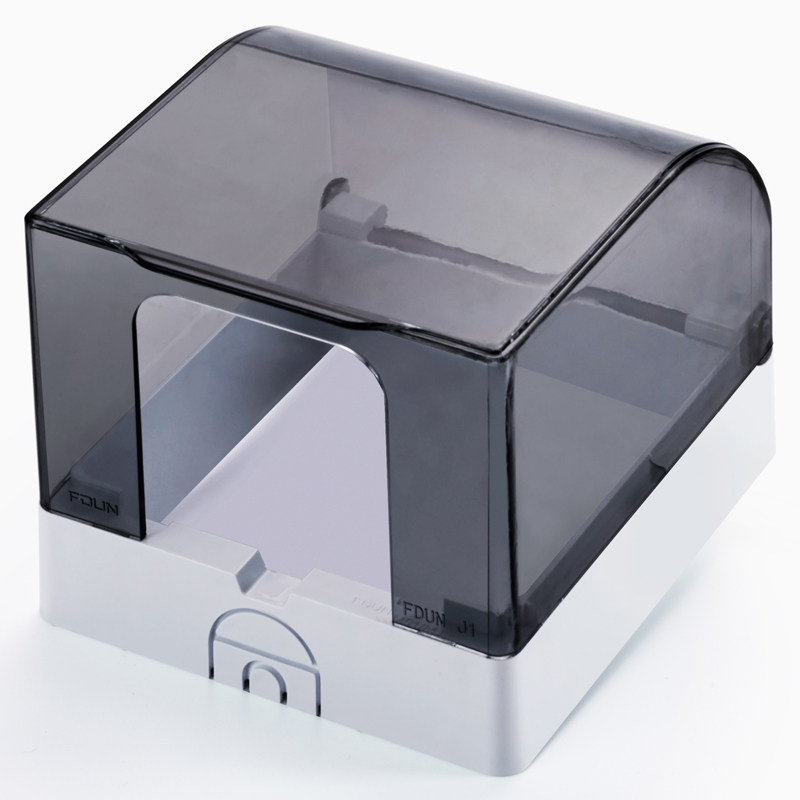 Paste-type 86 type surface-mounted switch waterproof box cover home bathroom power socket open line transparent heightened splash-proof box