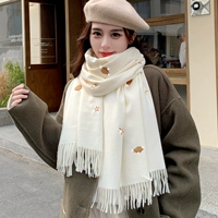 Космическая звезда рис белый