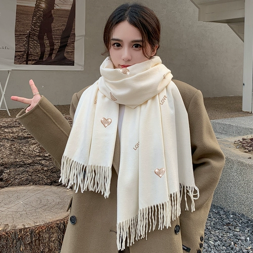 Демисезонный шарф из искусственного меха, зимняя удерживающая тепло универсальная накидка, в корейском стиле