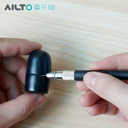 Алто -филармонический мягкий керамика DIY ручной работы профессионального резьбы для резьбы содержит 12 ножей с ножом