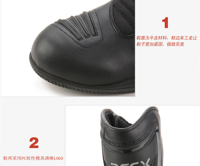 Bottes moto ARCX L60568 - Ref 1388110 Image 8