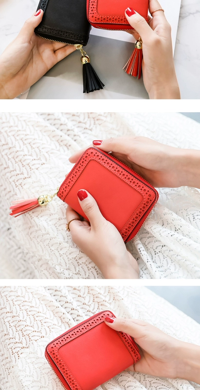 Gói thẻ Mi Yin đơn giản dành cho nữ Hàn Quốc cá tính dễ thương mini nhỏ gọn dung lượng lớn thẻ tín dụng đa dạng ví lv chính hãng