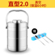 hộp cơm thermos Thép không gỉ đôi tấm chân không hộp ăn trưa ba lớp cách nhiệt thùng sinh viên 3 hộp cơm trưa công suất lớn nồi nhiều lớp - Hộp cơm điện sưởi ấm cặp lồng cơm cắm điện