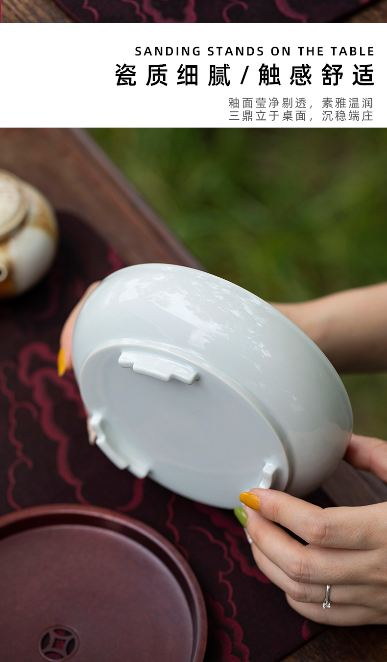 Riches and honour and pot bearing home doing mercifully small saucer for high level of jingdezhen ceramic tea tray tray appearance