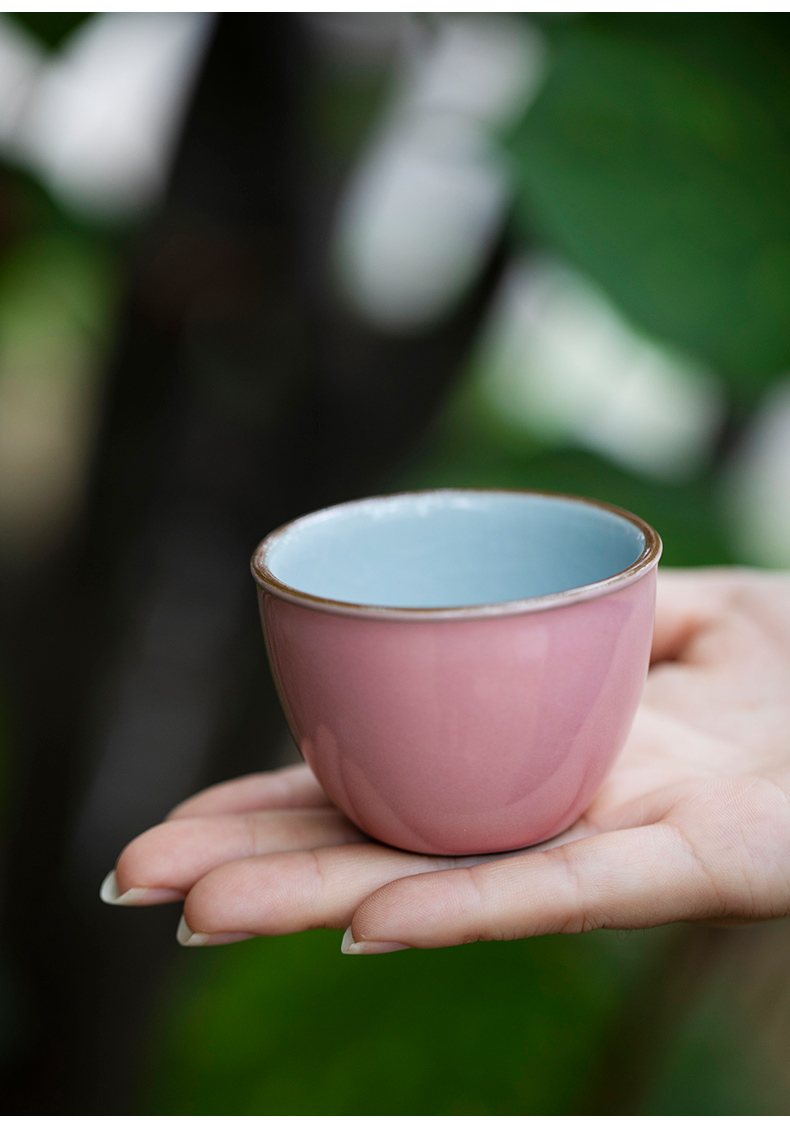 Mount your up with color glaze ru up market metrix who informs the cups of jingdezhen ceramic cup single sample tea cup kung fu tea set