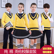 Primary and secondary school students chorus performance costumes childrens poetry reading uniforms English school uniforms kindergarten uniforms