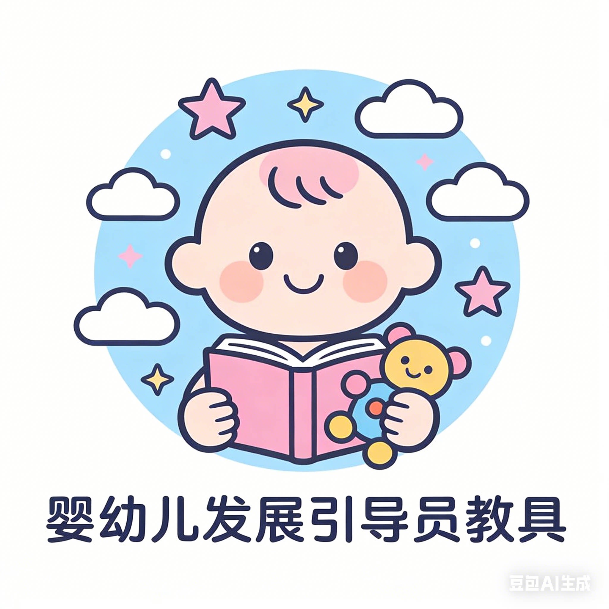 婴幼儿发展引导员教具的LOGO