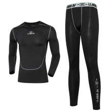 【曼俏】速干压缩跑步运动紧身裤