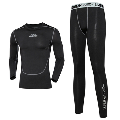 【曼俏】速干压缩跑步运动紧身裤