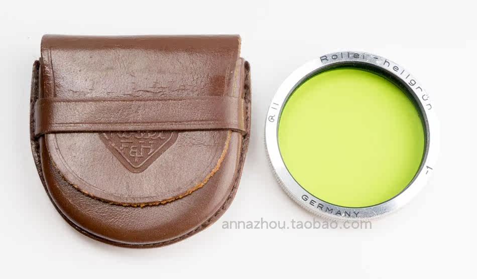 Lulai Rollei Deproduction Bay2 mouth green filter with leather cover Rolleiflex3 5 series of double counter-use