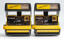 Polaroid 636 series CoolCam bright yellow one-time imaging camera stand-alone Color New