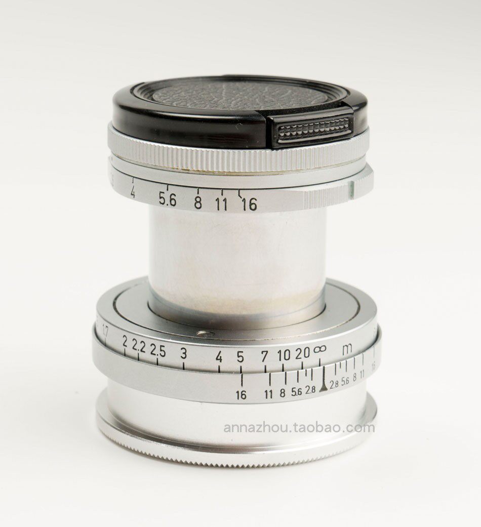 Leica Leica Ernst Leitz Elmar 50 2 8 shrink head lens Leica L screw mouth shrink head