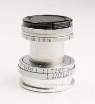 Leica Leica Ernst Leitz Elmar 50 2 8 shrink head lens Leica L screw mouth shrink head