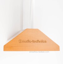 Japan imported Iron Triangle AT-HPS500 original solid wood headphone rack HiFi fever headphone rack second-hand