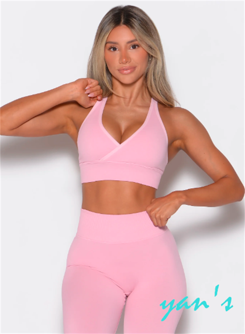КИНОПРОДУКЦИЯ BOMBSHELL SPORTSWEAR FITNESS LINGERIE VEST CROSS OVER BRA