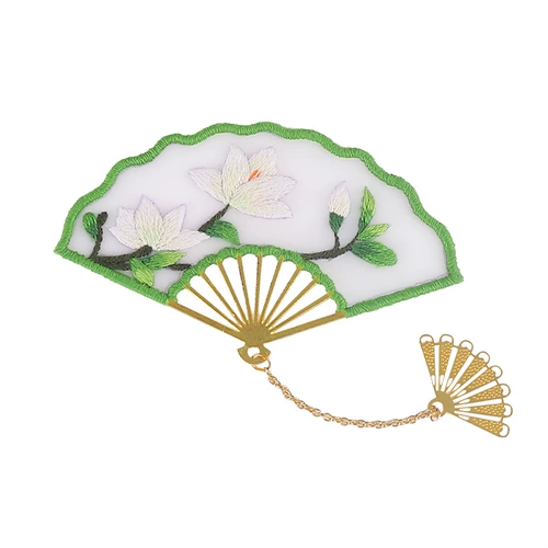 Набор материалов для школьников в стиле древности, металлическая классическая китайская лента, «сделай сам», с вышивкой