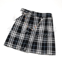 Shanghai Spot Japan Straight Away Nicole Club Girls College Wind Checkered Short Skirt Super Short Skirt 110