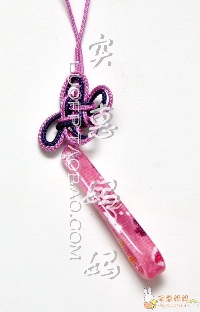 Import special price spot Japan straight sent Kyoto crewy purple mobile phone sling mobile phone hanging ornament