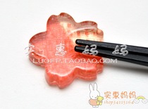 Ex-gratia spot Japan directly sends Kyoto crewy and wind series cherry blossom crystal Ying with a chopstick rack flower
